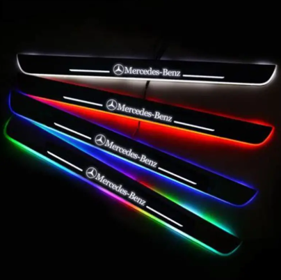 Luci LED Battitacco Auto multicolore - sensore Automatico