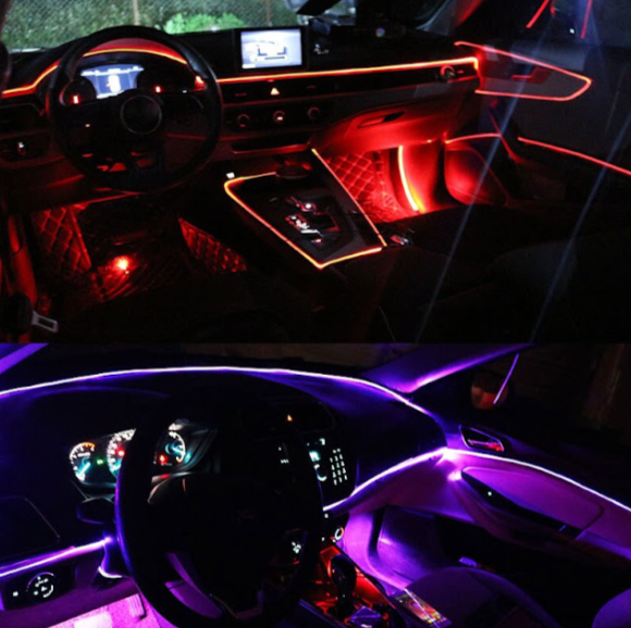 Strisce LED per interni auto