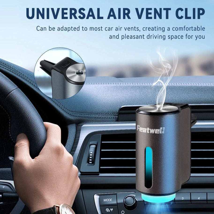 Featwell Car Aromatherapy - 3Pack Essential oil (Black)